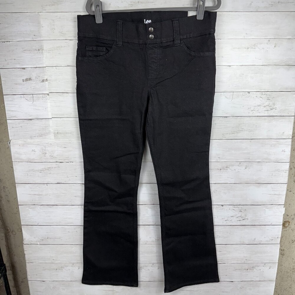 Riders by Lee Black Bootcut Stretchy Jeans